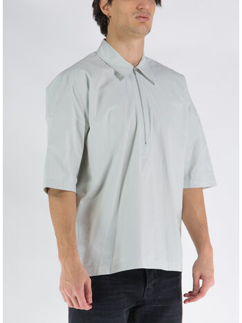 CAMICIA LARGE FIT PULL OVER HEAD, 057 MIST, small