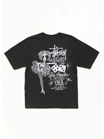 T-SHIRT HIGH ROLLERS PIG. DYED, 0090 FADED BLACK, small