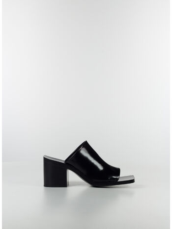 SCARPA MULES CON TACCO LARGO, , small