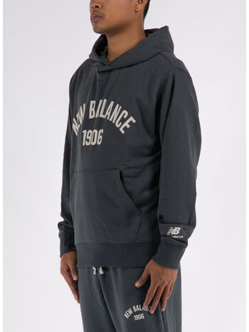 FELPA ESSENTIALS VARSITY, 058 BLACKTOP, small