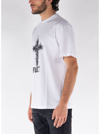 T-SHIRT THORN CROSS, WTH0001 WHITE, small