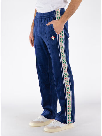 PANTALONE VELOUR LAUREL, NAVY, small