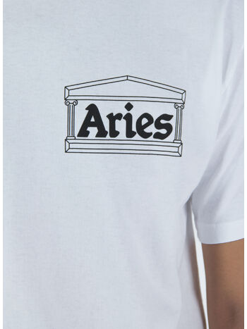 T-SHIRT I'M WITH ARIES, WHT  WHITE, small