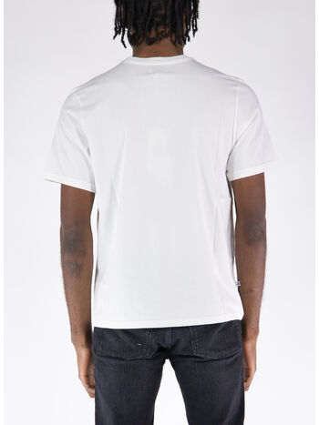 T-SHIRT GIROCOLLO, 504W WHITE, small