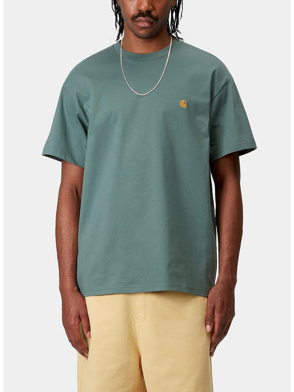 T-SHIRT S/S CHASE, 2N0XX SILVER PINE/GOLD, medium