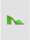 SCARPA ANJA MULE VERNICE VERDE, KIWI VERDE, thumb