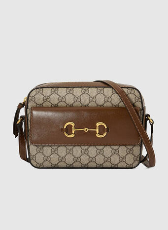BORSA A SPALLA GUCCI HORSEBIT 1955 MISURA PICCOLA, 8563BEBBROWNSUGA, small