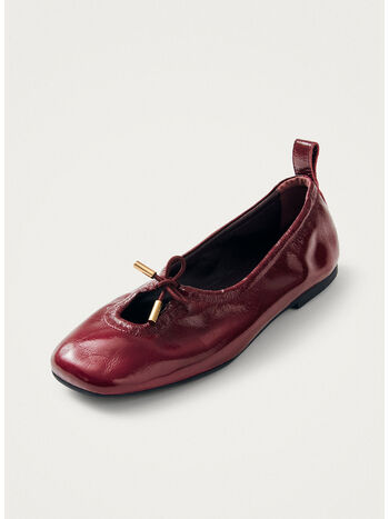 BALLERINA ROSALIND, BURGUNDY, small