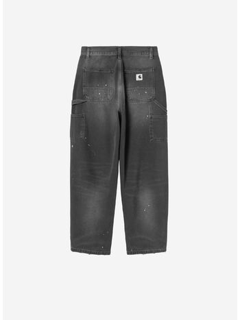 PANTALONE SINGLE KNEE, 89EJ Blue, destroy wash, splatter, small