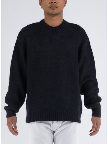 MAGLIONE MOHAIR, 01 BLACK, small