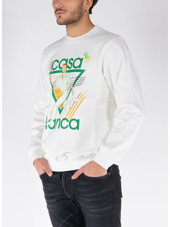 FELPA GIROCOLLO LE JEU PRINTED, LE JEU, small