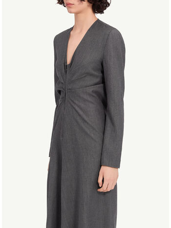 ABITO SARTORIALE MISTO LANA E COTONE, 001F, small