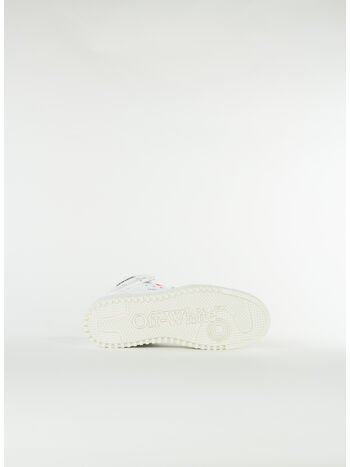 SCARPA 3.0 OFF COURT IN PELLE DI VITELLO, 0120 WHITE ORANGE, small