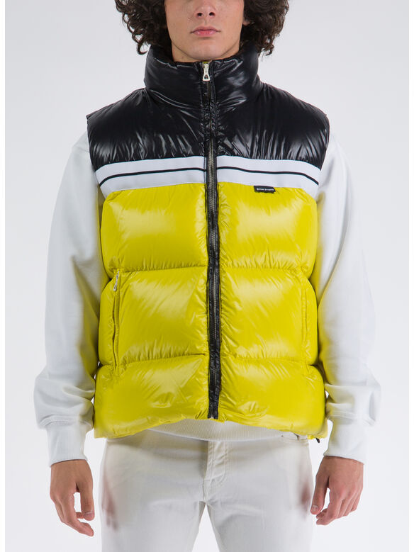 PIUMINO SMANICATO CLASSIC TRACK PUFFED, 1810 YELLOW BLACK, medium