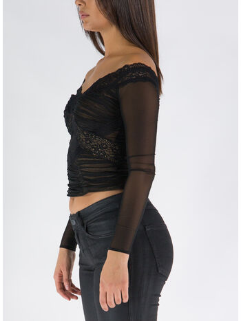 TOP BLACK MESH, BLACK, small