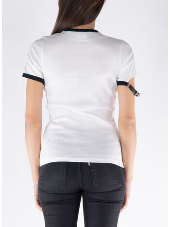 T-SHIRT BUCKLE CONTRAST, 0098 HERITAGE WHITE/BLACK, small
