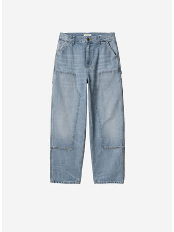 PANTALONE BRANDON, 01UR Blue, burst washed, small