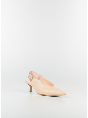 SCARPA DECOLLETE SLINGBACK IN PELLE, , small