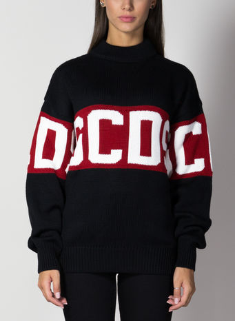 MAGLIONE LOGO, 02BLACK, small