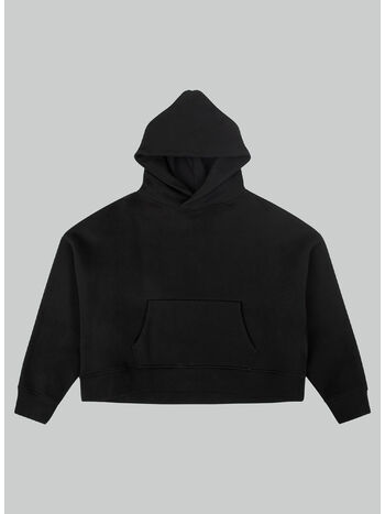 FELPA ARCHIVE HEAVY HOOD UNISEX, 0015 BLACK, small