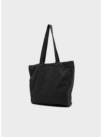 BORSA GARRISON TOTE, 894J BLACK/STONE DYED, small