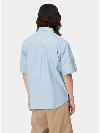 CAMICIA SHORTSLEEVE BRAXTON, 1ONXX BLEACH/WAX, small