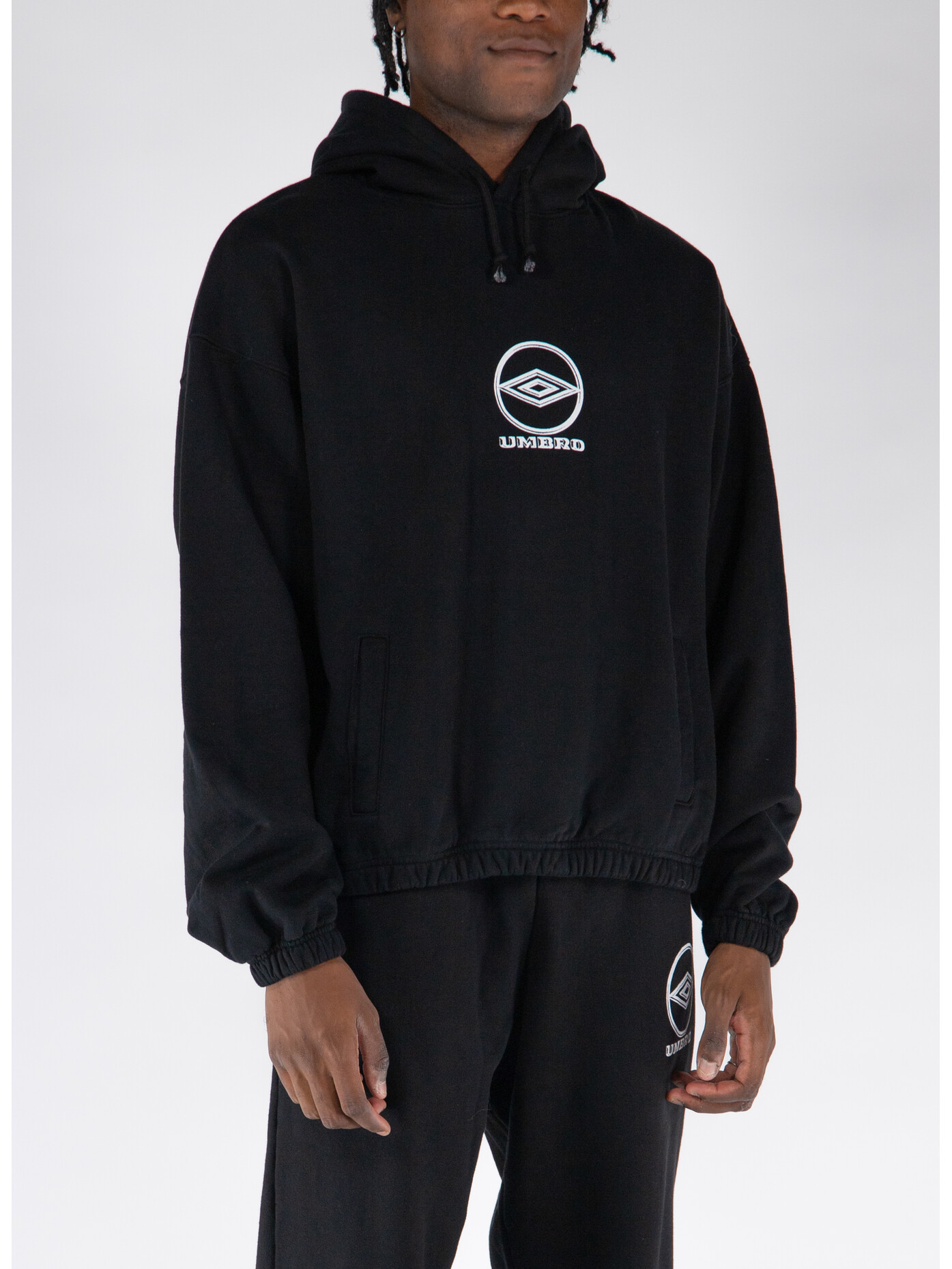 Umbro black hoodie hotsell