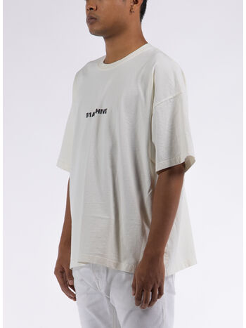 T-SHIRT CREWNECK, K01-101 INTERLOCK ECRU, small