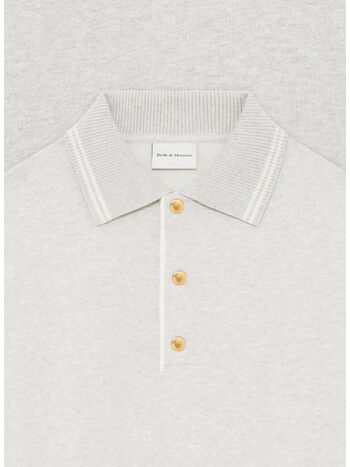 POLO DROLE LONGSLEEVE, GY GREY, small