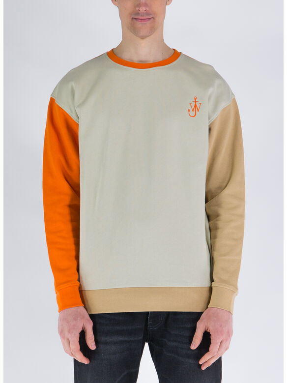 FELPA COLOR-BLOCK, 002 OFF WHITE, medium