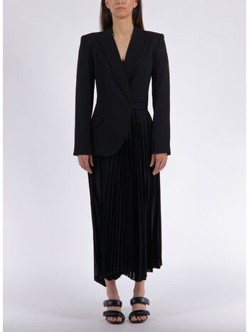 ABITO AMBRETTA COMBO BLAZER, BLACK, small