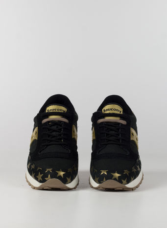 SCARPA JAZZ TRIPLE EMBOSSED STARS, BLACKGOLD, small