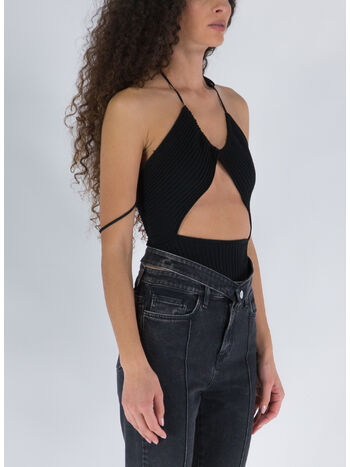 BODY SMANICATO, 0473  BLACK 004, small