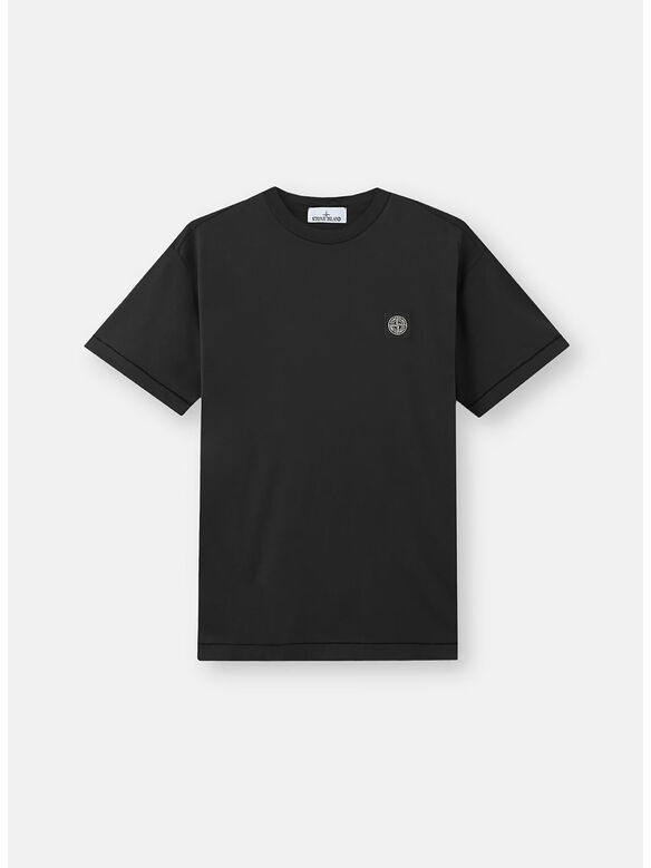 T-SHIRT 60/2 COTTON, V0029 BLACK, medium