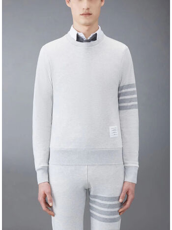 FELPA CREWNECK  IN CLASSIC LOOPBACK, 065 LT GREY, small