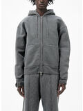 FELPA FULL ZIP RASCAL, WORM BLACK HEFTY FLEECE, thumb
