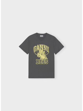 T-SHIRT BASIC YELLOW BEE, 490 VOLCANIC ASH, small