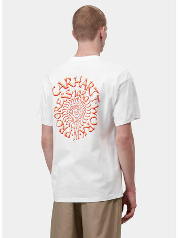 T-SHIRT SPIRALS, 02XX WHITE, small