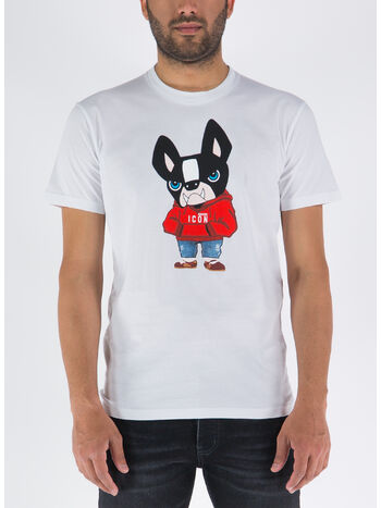 T-SHIRT RED CIRO, 100 WHITE, small