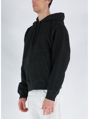 FELPA INSIDE OUT FLEECE, BLAC BLACK, small