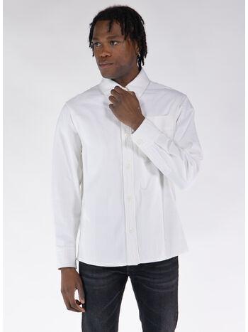 CAMICIA SURCHEMISE BASILE BRODEE POITRINE, AAB WHITE, small