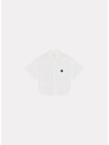 CAMICIA BOKE 2.0 CROPPED, 01 WHITE, small