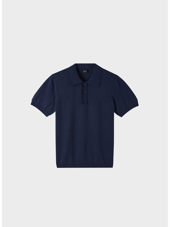 POLO JACKY, TIZ MARINE/NOIR, medium