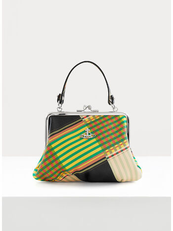 BORSA GRANNY FRAME, O102 COMBAT TARTAN, small