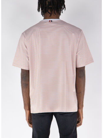 T-SHIRT OVERSIZED SHORT SLEEVE POCKET TEE, 825 ORANGE, small