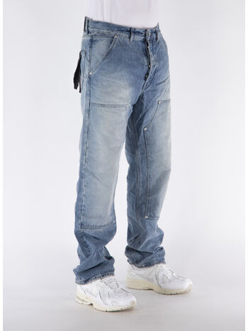 JEANS DENIM P015 CARPENTER, SUN FADED SUN FADED DENIM, small