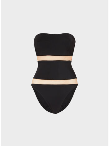 COSTUME INTERO BISHOP, BLACK/NUDE MESH, small