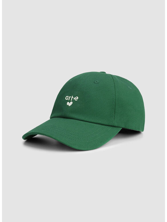 CAPPELLO CON LOGO, 300 GREEN, medium