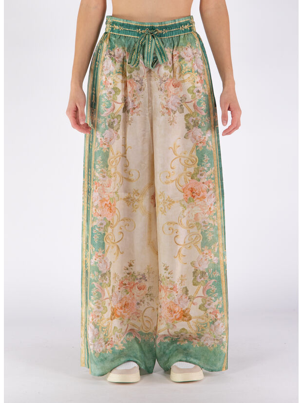PANTALONE AUGUST RELAXED, KHF KHAKI FLORAL, large