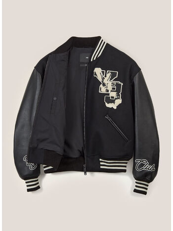 GIUBBOTTO LETTERMAN, BLACK, small
